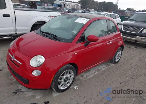 2012 Fiat 500C Pop z USA, uszkodzony, nr VIN 3C3CFFDR1CT340664